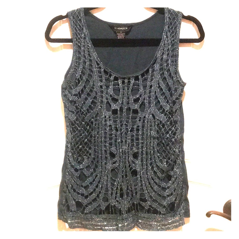 Sparkle Lace Tank